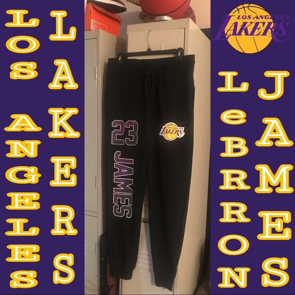 LeBRON JAMES Los Angeles Lakers NBA Joggers